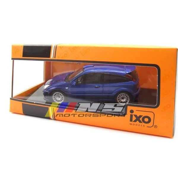 FORD FOCUS CUSTOM AZUL BICAPA 1999 1:43 IXO MODELS