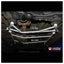 Mitsubishi EVO X UltraRacing 4-Point Rear Lower Brace 1423