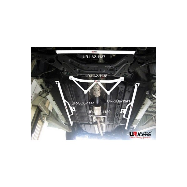 Mitsubishi Triton/L200 06+ Ultra-R 4-Point Rear L Brace 1747