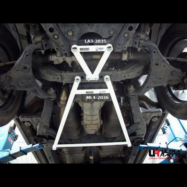 Renault Clio RS Mk4 13+ Ultra-R 4P Rear Lower Brace 3215