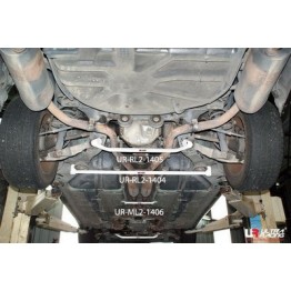 Subaru BRZ/ Toyota GT86 Ultra-R 2x 2P Rear Lower Side Bars