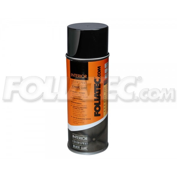 INTERIOR COLOR SPRAY NEGRA BRILLANTE 400 ML