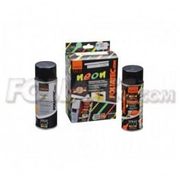 GOMA LIQUIDA NEON 2 PC. SET  NARANJA 1 X 400 ML +  BASE COAT 1 X 400 ML