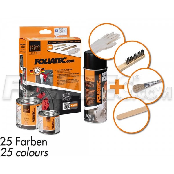 PINTURA PINZA FRENO SET  CARBON METALICO 3 COMPONENTES