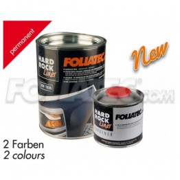 HARD ROCK LINER SET  NEGRA PINTURA 2 5 L  HARDENER 0 5 L