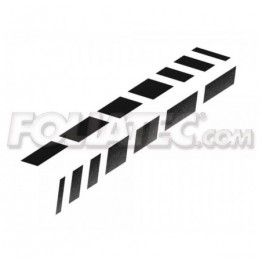 CARDESIGN ADHESIVO SHADES  NEGRA MATE  77  X 9 CM  2 PIEZAS