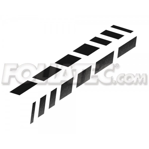 CARDESIGN ADHESIVO SHADES  NEGRA MATE  77  X 9 CM  2 PIEZAS