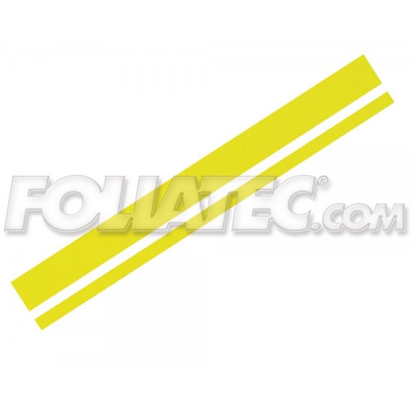 CARDESIGN ADHESIVO LINES  NEON AMARILLO 360 X 5 8  CM