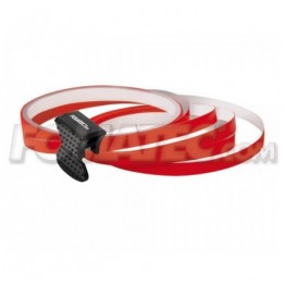 PIN STRIPING RIM DESIGN INCL. MOUNTING AID  ROJO L  8 6 M (4 X 2 15 M)  W  6 MM