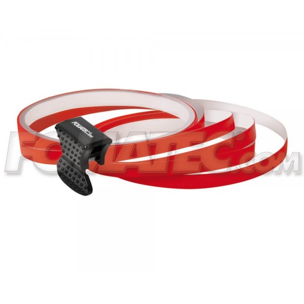 PIN STRIPING RIM DESIGN INCL. MOUNTING AID  ROJO L  8 6 M (4 X 2 15 M)  W  6 MM