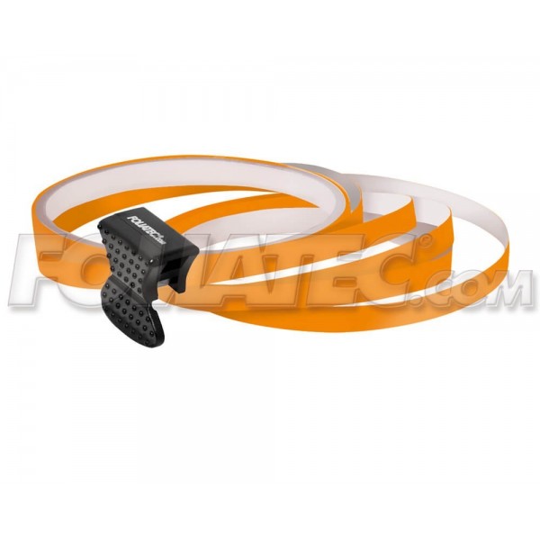 PIN STRIPING RIM DESIGN INCL. MOUNTING AID  NARANJA L  8 6 M (4 X 2 15 M)  W  6 MM
