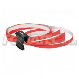 PIN STRIPING RIM DESIGN INCL. MOUNTING AID   NEON ROJO L  8 6 M (4 X 2 15 M)  W  6 MM