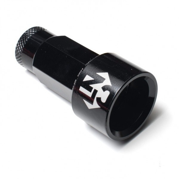 LUGNUZZ COVER SET  BLACK-CHROME ANODIZED  SIZE 17MM  4 X 5 PIEZAS