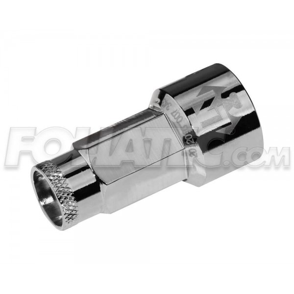 LUGNUZZ COVER SET  CHROM ELOXIERT  SCHLÜSSELWEITE 19MM  4 X 5 PIEZAS