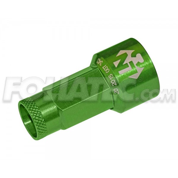 LUGNUZZ COVER  VERDE ANODIZED  SIZE 17MM 1 PIECE
