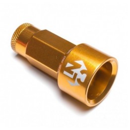 LUGNUZZ COVER  DORADO ANODIZED  SIZE 17MM 1 PIECE