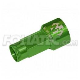 LUGNUZZ COVER  VERDE ANODIZED  SIZE 19MM 1 PIECE