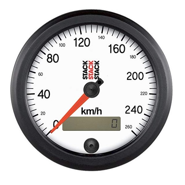 VELOCÍMETRO STACK 0-260KM/H 