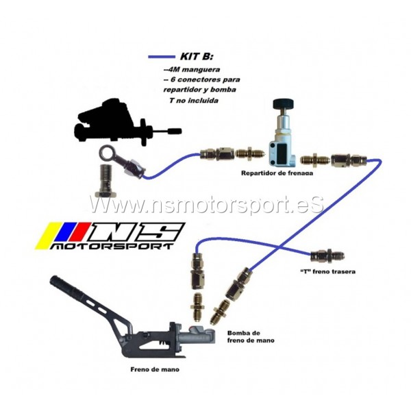 KIT INSTALACIÓN B FRENO DE MANO
