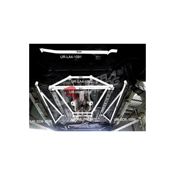 BMW 7-Series F01 08+ UltraRacing 4Point Front Upper Strutbar