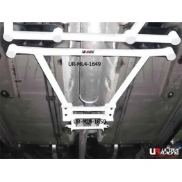 Hyundai i10 UltraRacing 2-Point Rear Lower Tiebar 1132