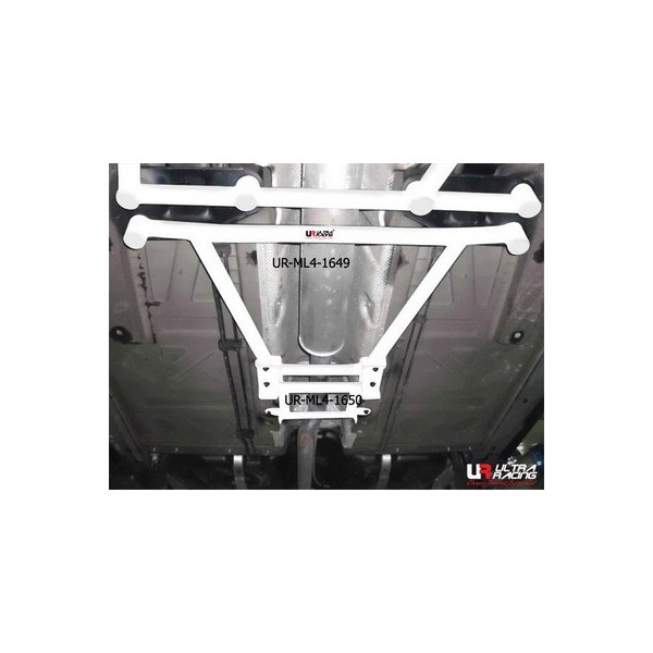 Hyundai i10 UltraRacing 2-Point Rear Lower Tiebar 1132