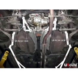 Kia Rondo 09+ UltraRacing 2-Point Rear Lower Tiebar 768