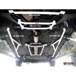 Mercedes R-Class W251/W350 07+ 3.5 Ultra-R 2P Rear Lower Bar