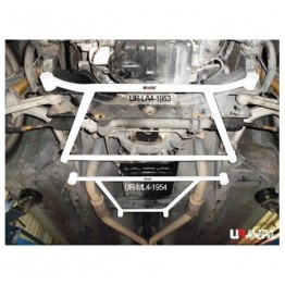 Nissan Micra K12 02-07 UltraRacing 2-Point Rear Lower Tiebar