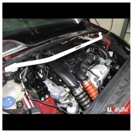 Peugeot 407 04-10 2.0 UltraRacing 2-Point Front Lower Tiebar