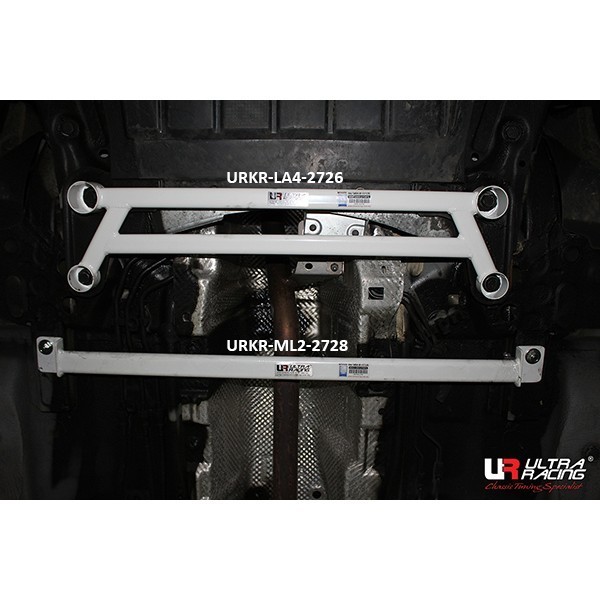 Subaru Impreza 08+ GH/GR +STI UltraRacing Rear Lower Tiebar