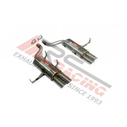 ESCAPE TRASERO INOX 2Ø85 POR CADA LADO BMW M5 E-39 5.0 V8 98-04  