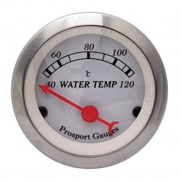 MANÓMETRO  TEMPERATURA DE AGUA 52MM 121°C