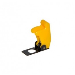 TAPA PROTECTOR DE INTERRUPTOR TIPO AVIADOR AMARILLO