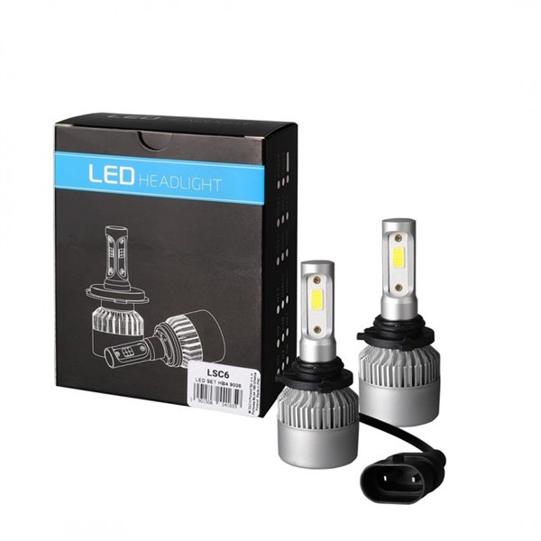 KIT BOMBILLAS HB4/9006 LED MTECH CON TECNOLOGIA OSRAM 