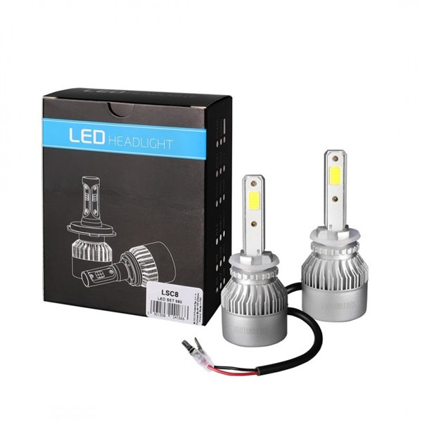 KIT BOMBILLAS 880 LED MTECH CON TECNOLOGIA OSRAM
