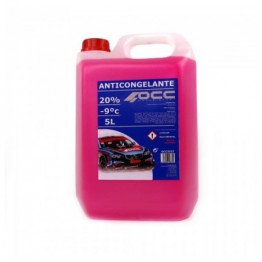 ANTICONGELANTE 5L 20% ROSA