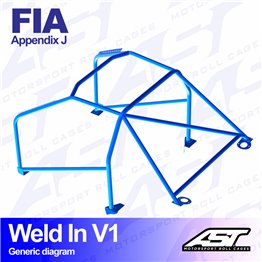 ALFA ROMEO 155 (Tipo 167) 4-doors Sedan FWD WELD IN V1