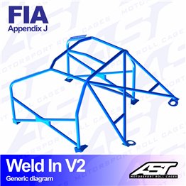 ALFA ROMEO 155 (Tipo 167) 4-doors Sedan FWD WELD IN V2