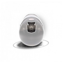 KIT TOMA DE AIRE CENTRAL PARA CASCO BELL - HP7/HP77/RS7/HP5/GT5/KC7 TRANSPARENTE (2 PARTES)