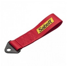 TOW HOOK SABELT ROJA