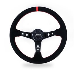 VOLANTE ANTE NEGRO/ROJO