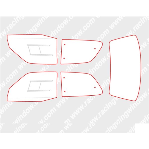  KIT VENTANAS SEAT MARBELLA 
