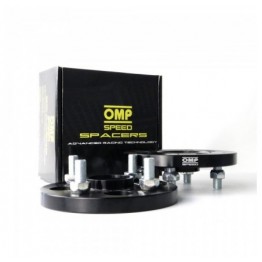  PCD 4X100/4X100 BUJE 54,1 ANCHO 15MM M12X1.5 COLOR NEGRO DOBLE FIJACION