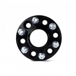  PCD 6X114.3/6X114.3 BUJE 66 ANCHO 30MM M12X1.25 COLOR NEGRO DOBLE FIJACION