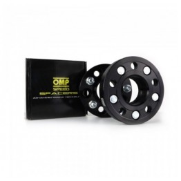  PCD 5X114.3/5X114.3 BUJE 67,1 ANCHO 20MM M12X1.5 COLOR NEGRO DOBLE FIJACION