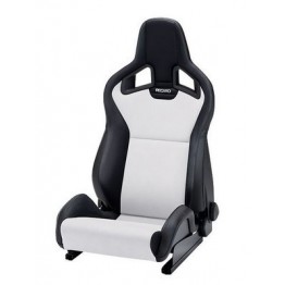 ASIENTO RECARO SPORTSTER CS AIRBAG CALEFACCION PIEL ARTIFICIAL NEGRO/DINAMICA GRIS PILOTO