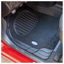 ALFOMBRA GOMA/MOQUETA NEGRA GOODYEAR CS4