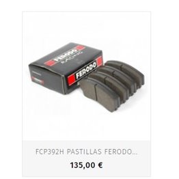 FERODO  SEAT/VOLKSWAGEN DS2500 DELANTERAS