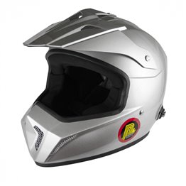 CASCO CROSS BELTENICK FIA-SNELL GRIS